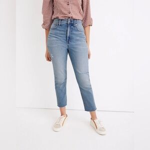 Madewell The Curvy Perfect Vintage Jean in Coffey Wash: Worn-In Edition Size 28